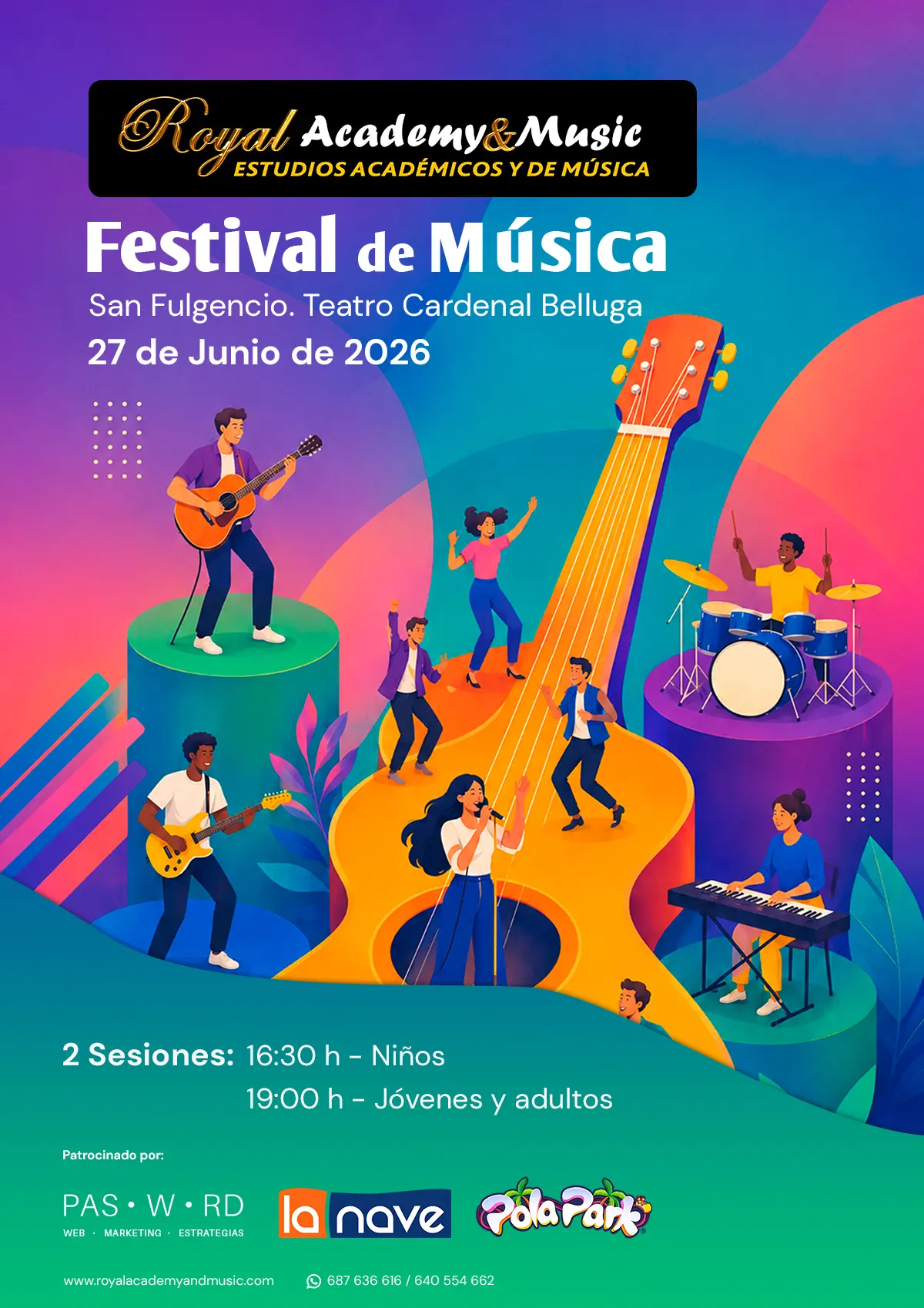 Cartel del Festival de música Royal Academy 2026